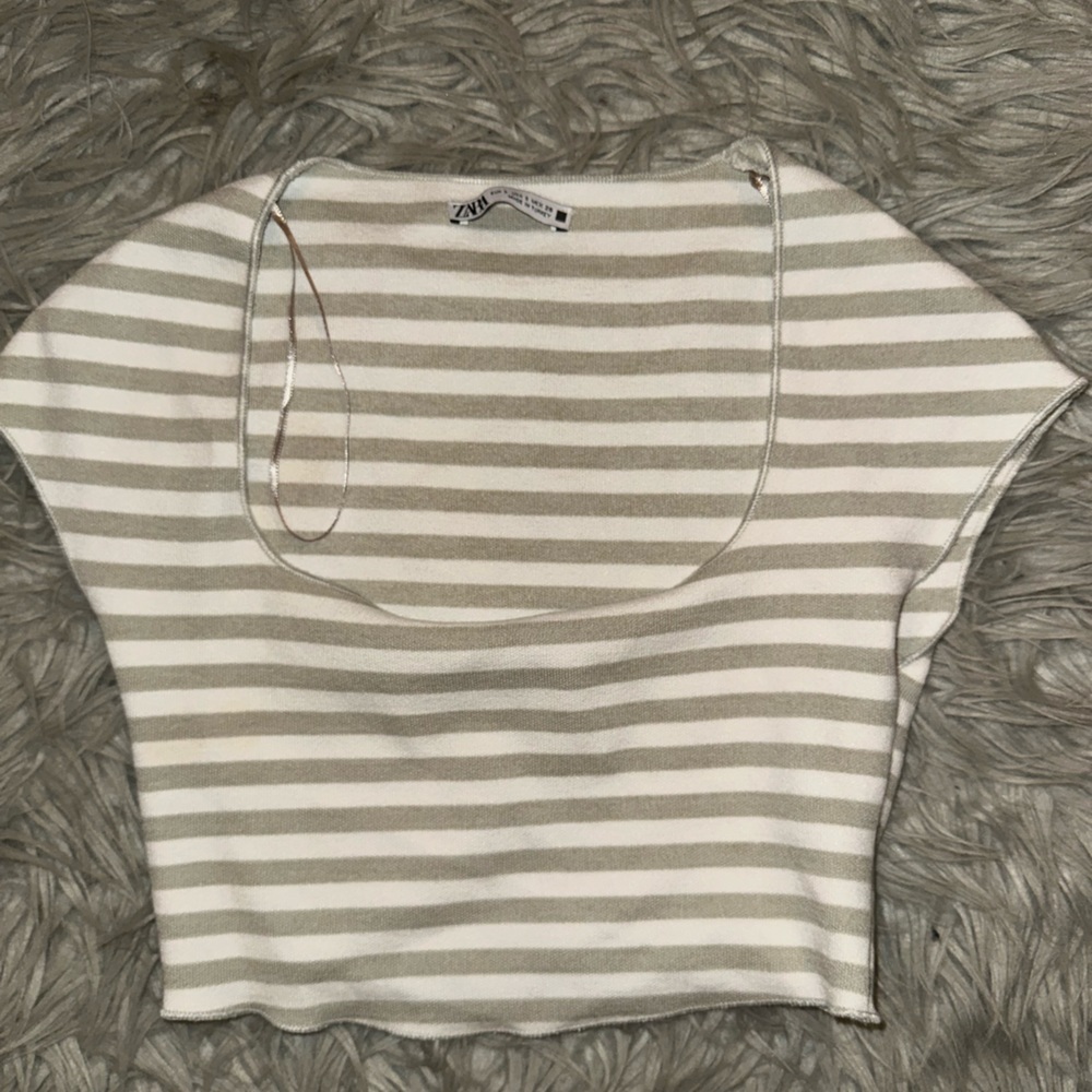 zara crop top